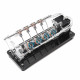 stark magnetic multi coil car solenoid engine v8 model led light hall effect reciprocating electromagnetic motor