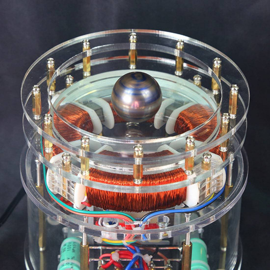 stark tesla's rotating egg of columbus ac motor tesla coil motor