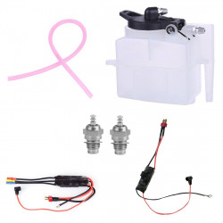 starter kit for toyan fs-l200 engine (glow plug + ignition module + esc + oil tank + tubing)