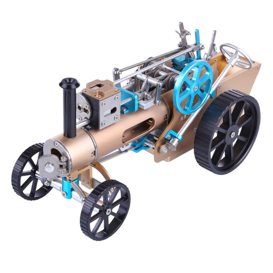 steam car model full metal model toy collection gift decor all-metal high challenge assembly kit