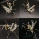 steampunk brass metal mantis model building kits 350+pcs