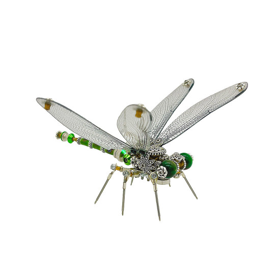 steampunk dragonfly metal model kits for her