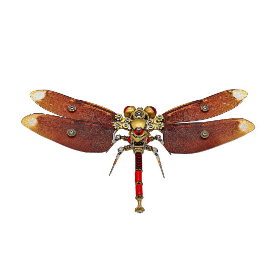 steampunk dragonfly metal model kits for her