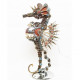 steampunk seahorse model kits for adults firework lamp 2100pcs