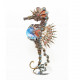 steampunk seahorse model kits for adults firework lamp 2100pcs