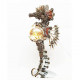 steampunk seahorse model kits for adults firework lamp 2100pcs