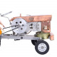 stirling engine kit alcohol powered tractor shape suction fire engine model for gifts collection