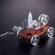 stirling engine kit diy stirling engine car model kit with solid wood baseplate