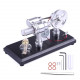 stirling engine kit diy stirling motor generator model external combustion engine educational toy