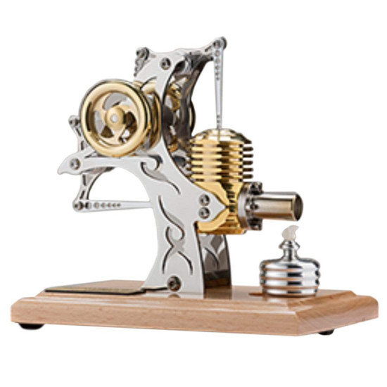 stirling engine kit high-end precision all-metal single-cylinder assembly movable metal mechanical engine model