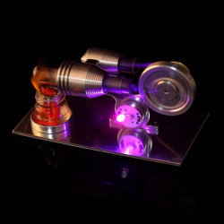 stirling engine kit mini hot air motor model educational stem toy science experiment kit