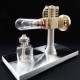 stirling engine kit model quartz heat pipe free-piston high-end creative gifts for collection