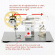 stirling engine kit motor model diy educational steam power toy electricity learning model