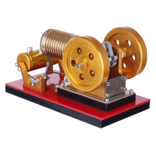 stirling engine kit suction fire type high-end professional edition pure copper air cylinder heat energy model physics science experiment toy