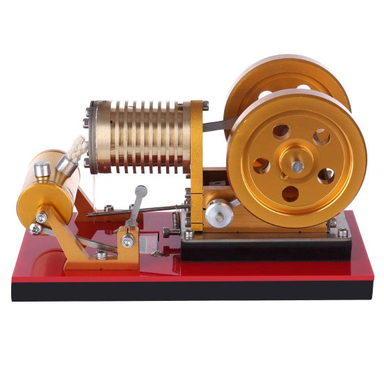 stirling engine kit suction fire type high-end professional edition pure copper air cylinder heat energy model physics science experiment toy