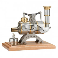 stirling engine kit turning machine high-end precision all-metal linkage assembled movable metal mechanical engine toy