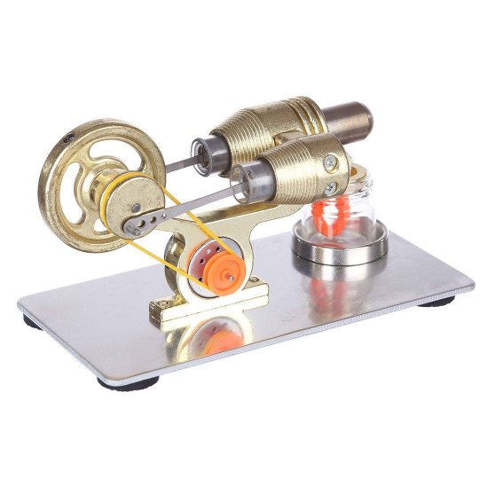 stirling engine kit with electric generator hot air physics science kits educational model toys