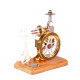 stirling engine model adjustable speed motor power external combustion educational toy