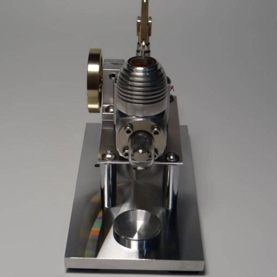 stirling engine model balance type stirling high performance generator with lamp beads