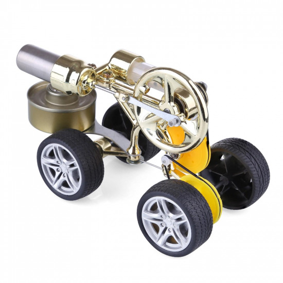 stirling engine stirling motor driving car science toy hot air educational toy