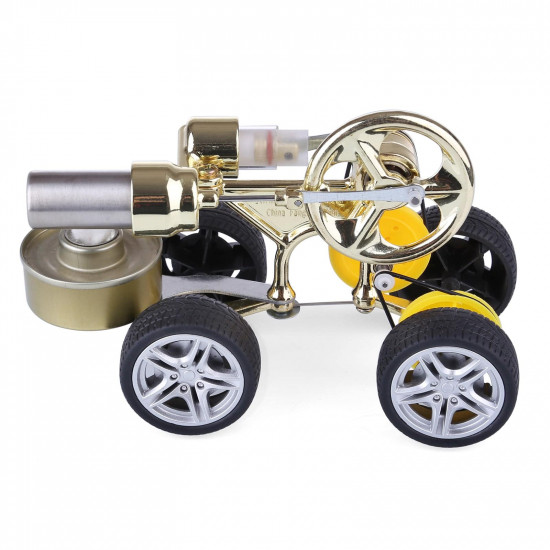 stirling engine stirling motor driving car science toy hot air educational toy