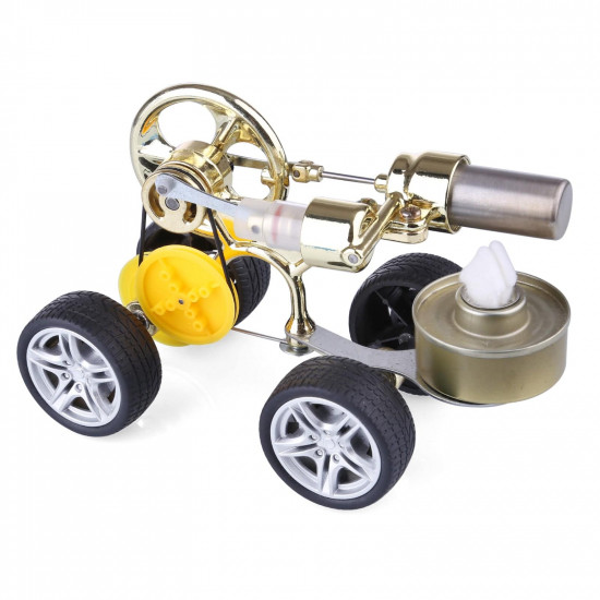 stirling engine stirling motor driving car science toy hot air educational toy