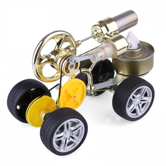 stirling engine stirling motor driving car science toy hot air educational toy