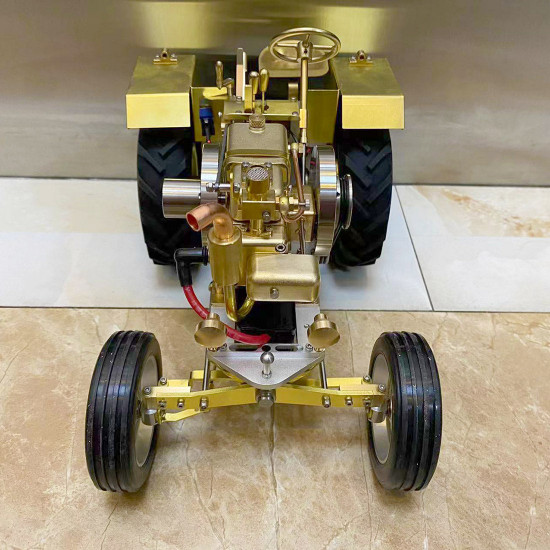 t12 gas-powered scale utility tractor model with single cylinder engine