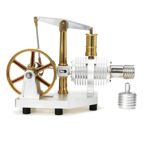 tarot full metal stirling engine model steam science educational engine toy