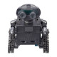 teching 160pcs metal remote control tank robot model building kits bluetooth speaker dm518