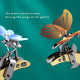 teching 3d metal mechanical butterfly self-assembly model kits