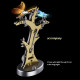 teching 3d metal mechanical butterfly self-assembly model kits