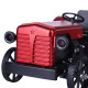 teching assembly simulative mini app controlled electric metal red tractor model toy gift