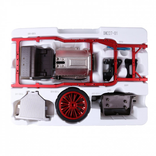 teching assembly vintage classic car metal mechanical model toy with electric engine 310+pcs