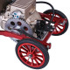 teching assembly vintage classic car metal mechanical model toy with electric engine 310+pcs