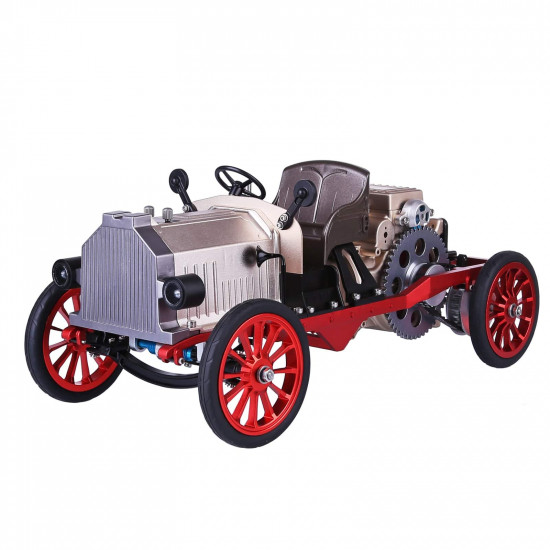 teching assembly vintage classic car metal mechanical model toy with electric engine 310+pcs