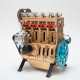 teching build your own inline 4 cylinder internal combustion assembled engine - used engine