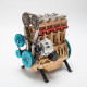 teching build your own inline 4 cylinder internal combustion assembled engine - used engine