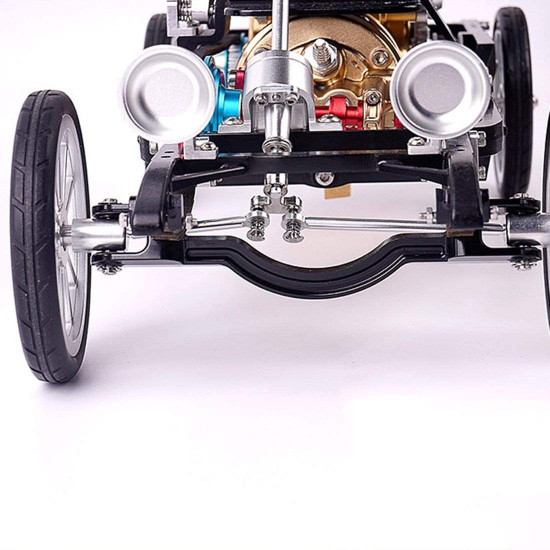 teching car model single cylinder engine aluminum alloy model gift collection toys