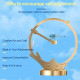 teching flying dragonfly kinetic sculpture 3d metal model diy kits