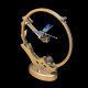 teching flying dragonfly kinetic sculpture 3d metal model diy kits