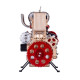 teching inline four-cylinder full aluminum alloy assembling model science education engine for collection