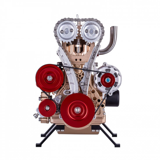 teching inline four-cylinder full aluminum alloy assembling model science education engine for collection