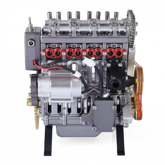 teching inline four-cylinder full aluminum alloy assembling model science education engine for collection