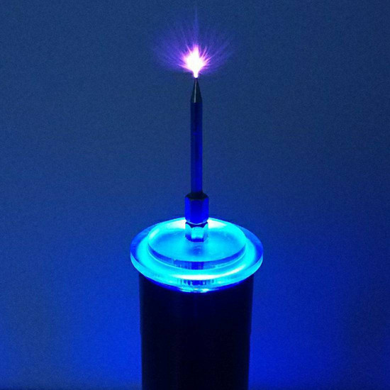 tesla coil plasma motor horn musical electronic experiments toys standard version- us plug