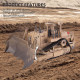 the link×huina 1/16 2.4ghz 9ch rc us army armored engineering bulldozer model d9r