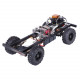 toyan 1/10 modified upgrade gas powered rc car without car body shell (with fs-s100g / 4ch 2.4g remote control / one key remote start engine / automatic clutch)