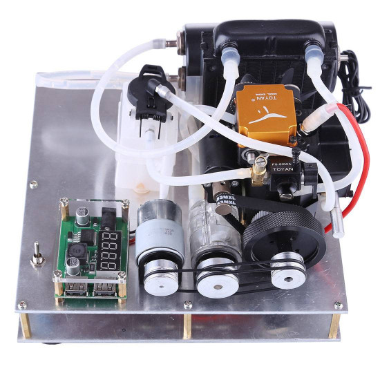 toyan general methanol gasoline engine model diy micro water-cooled generator set