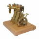 two cylinders double action hobby steam engine live steam