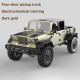 twolf tw-715 v8 engine rc off-road  4-door pick-up truck vehicle crawler kit 4wd 1/10 (no electronic equipment)